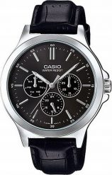 Zegarek Casio Zegarek Męski Casio Czarny ( 41,5 mm) ( 40 mm). Czarne zegarki męskie Casio, bez wzorów. Za 466.61 zł.