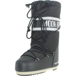 Buty Moon Boot Model Icon Nylon Kolor Czarny. Czarne obuwie trekkingowe damskie Moon Boot, z nylonu, bez zapięcia. Za 811.99 zł.