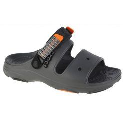 Sandały Crocs Classic All-Terrain Sandal M 207711-0DA szare. Szare sandały męskie na lato, bez wzorów, z gumy, bez zapięcia. W wyprzedaży za 273.73 zł.
