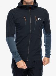 Kurtka skiturowa Hannah Trane Hoody. Szare kurtki sportowe męskie Hannah, l, bez wzorów, z materiału, bez kaptura, narciarskie. Za 797.35 zł.