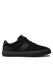 Polo Ralph Lauren Tenisówki Hanford A85 Y2139 C0225 W020K 816176919C43 Czarny. Czarne trampki męskie Polo Ralph Lauren, bez wzorów, z materiału, bez zapięcia. Za 259.99 zł.