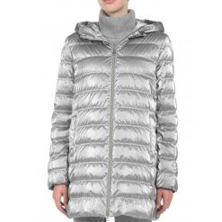 Kurtka GEOX W MYLUSE Szary. Szare kurtki męskie Geox, bez wzorów, z tkaniny, bez kaptura. Za 654.99 zł.
