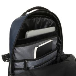 Plecak Eastpak Tecum M. Niebieskie plecaki męskie Eastpak, bez wzorów, z materiału, biznesowe. Za 468.50 zł.