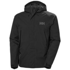 Kurtka Helly Hansen banff shell. Czarne kurtki męskie Helly Hansen, s, bez wzorów, sportowe, bez kaptura. W wyprzedaży za 647.30 zł.