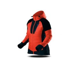 Kurtka Trimm CONTRA. Brązowe kurtki sportowe damskie TRIMM, na zimę, bez wzorów, bez ramiączek, bez kaptura, narciarskie. W wyprzedaży za 350.00 zł.