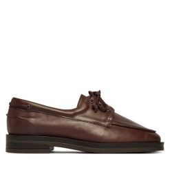 Półbuty Balagan. Brązowe półbuty damskie BALAGAN, bez wzorów, bez obcasa, na płaskiej podeszwie, bez zapięcia. Za 729.99 zł.