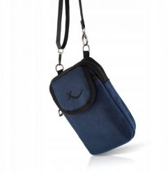 Granatowa saszetka męska na ramię z cordury SP-03-DB. Saszetki i nerki męskie NoName, na ramię. Za 73.48 zł.