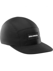 Czapka z daszkiem Salomon Bonatti Wp Five P. Czarne czapki damskie Salomon, bez wzorów, z poliamidu. Za 176.90 zł.