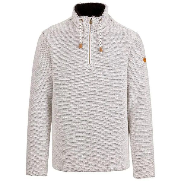 Męski Sweter Kilda. Białe swetry męskie Trespass, m, bez wzorów, z bawełny, bez kołnierzyka, bez ramiączek. Za 272.99 zł.