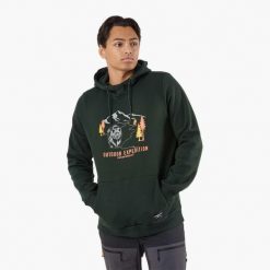 Bluza z kapturem Męska Swedemount Forest Hood. Zielone bluzy męskie SWEDEMOUNT, m, bez wzorów, z kapturem. Za 199.99 zł.