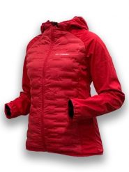 Kurtka Trimm ERVI LADY. Czerwone kurtki sportowe damskie TRIMM, s, bez wzorów, z materiału, bez ramiączek, bez kaptura, narciarskie. Za 320.00 zł.