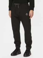 Armani Exchange Spodnie dresowe XM000230 AF10818 UB001 Czarny Regular Fit. Czarne spodnie sportowe męskie Armani Exchange, m, bez wzorów, z bawełny. Za 309.99 zł.