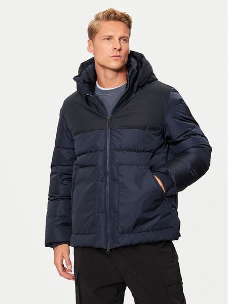 Bomboogie Kurtka puchowa JM8621TTNA4 Granatowy Regular Fit. Niebieskie kurtki męskie Bomboogie, m, bez wzorów, z puchu, bez kaptura. Za 1,219.00 zł.