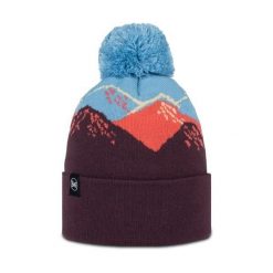 Czapka BUFF KNITTED BEANIE TATIK BURGUNDY. Czerwone czapki damskie Buff, na zimę, bez wzorów, sportowe. W wyprzedaży za 118.93 zł.