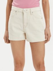 Lee Szorty jeansowe Carol112348984 Écru Regular Fit. Szorty damskie Lee, bez wzorów, z bawełny. Za 159.99 zł.