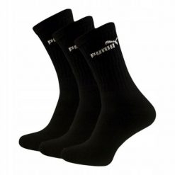 Puma Skarpety 3-PACK 94711004. Czarne skarpety męskie Puma, bez wzorów. Za 31.00 zł.