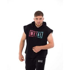 Bluza bez rękawów Metal Boxe Miami Vice. Bluzy damskie METAL BOXE, m, bez wzorów, ze skóry, retro, bez ramiączek, bez kaptura. Za 198.50 zł.
