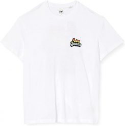 LEE PRIDE TEE CHEST GRAP MĘSKI T-SHIRT WHITE L63GFE12 112140448. Białe t-shirty męskie Lee, l, bez wzorów, bez kołnierzyka, bez ramiączek. Za 69.99 zł.