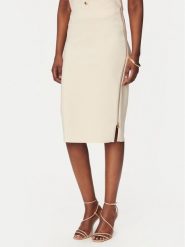 Rinascimento Spódnica ołówkowa CFC0127985003 Beżowy Slim Fit. Brązowe spódnice damskie Rinascimento, xs, bez wzorów, z syntetyku, ołówkowe. Za 379.99 zł.