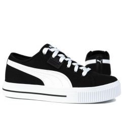 Buty męskie trampki sportowe Puma EVER FS CV. Białe trampki męskie Puma, bez wzorów, z materiału, sportowe, bez zapięcia. Za 179.00 zł.