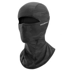 Czapka ROCKBROS na lato - Ochrona UV, Oddychająca. Czarne czapki damskie ROCKBROS, na lato, bez wzorów, z materiału, sportowe. Za 59.60 zł.