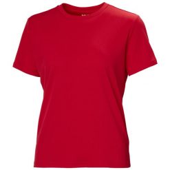 Koszulka damska Helly Hansen Event Tech. Czerwone koszulki sportowe damskie Helly Hansen, bez wzorów, bez ramiączek. Za 196.00 zł.