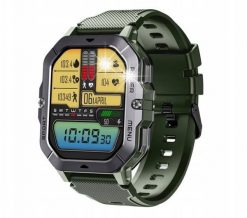 Smartwatch Oukitel Smartwatch Oukitel BT101 2,02" 410 mAh zielony AMOLED SpO2 Bluetooth 5ATM. Zielone zegarki smartwatch Oukitel, bez wzorów. Za 283.80 zł.