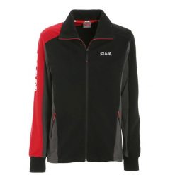 Sweter Slam Deck Ws Fz Damskie. Czarne swetry nierozpinane damskie SLAM, na zimę, s, bez wzorów, z bawełny, sportowe, bez kołnierzyka, bez ramiączek. W wyprzedaży za 297.35 zł.