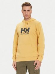 Helly Hansen Bluza HH Logo 54582 Beżowy Regular Fit. Brązowe bluzy męskie Helly Hansen, m, bez wzorów, z bawełny, bez ramiączek, bez kaptura. Za 299.99 zł.