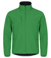 Clique Klasyczna Kurtka Softshell - 96% Poliester z Recyklingu. Zielone kurtki męskie CLIQUE, m, bez wzorów, z poliesteru, bez kaptura, do jazdy konnej. Za 265.63 zł.