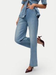 Vero Moda Jeansy Vega 10347947 Niebieski Wide Leg. Niebieskie jeansy damskie Vero Moda, bez wzorów, z bawełny. Za 229.99 zł.