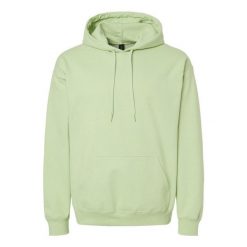 Bluza Z Kapturem Dla Dorosłych Unisex Softstyle Midweight. Zielone bluzy męskie GILDAN, m, bez wzorów, bez ramiączek, z kapturem. Za 146.99 zł.