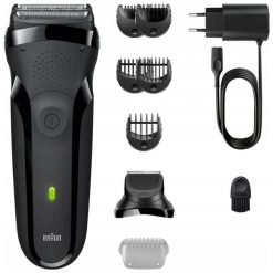 Męska Braun Seria 3 300BT czarny. Golarki i trymery BRAUN. Za 209.00 zł.