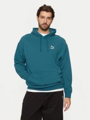 Puma Bluza Better Classics 624241 Zielony Relaxed Fit. Zielone bluzy męskie Puma, m, bez wzorów, z bawełny, bez ramiączek, bez kaptura. Za 139.99 zł.