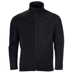 Męska Kurtka Soft Shell Race. Czarne kurtki męskie SOL'S, m, bez wzorów, sportowe, bez kaptura. Za 145.99 zł.