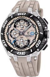 Zegarek Festina Zegarek męski Festina F20755-2 beżowy. Brązowe zegarki męskie Festina, bez wzorów. Za 999.00 zł.