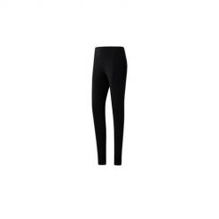 Spodnie sportowe damskie Reebok EL Legging. Czarne spodnie dresowe damskie Reebok, bez wzorów, z dresówki, sportowe, długie. Za 168.00 zł.