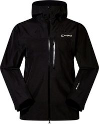 Kurtka z membraną Berghaus M RIDGE-SEEKER GTX JKT BLK/BLK roz. L. Czerwone kurtki męskie Berghaus, l, bez wzorów, bez kaptura. Za 1,009.45 zł.
