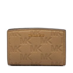 Portfel MICHAEL Michael Kors. Brązowe portfele damskie MICHAEL Michael Kors. Za 549.99 zł.