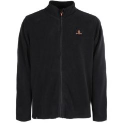 Męska bluza polarowa Athl.dpt Jurassic Micropolar Black. Czarne bluzy sportowe męskie ZSPORT, m, bez wzorów, z polaru, bez kaptura, do jazdy konnej. Za 145.99 zł.