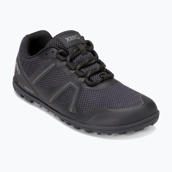 Buty berefoot damskie Xero Shoes Mesa Trail WP. Czarne obuwie trekkingowe damskie XERO SHOES, bez zapięcia. Za 459.99 zł.