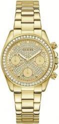 Zegarek Guess Zegarek damski Guess GW1037L2 CYRKONIE złoty. Żółte zegarki damskie Guess, złote. Za 949.00 zł.