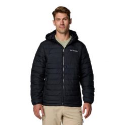 Columbia Kurtka Powder Lite Ii 2086942010. Czarne kurtki męskie Columbia, bez wzorów, bez kaptura. Za 533.99 zł.