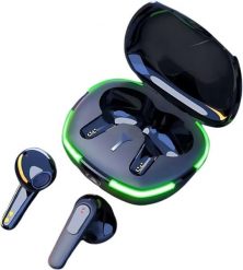 Słuchawki bluetooth bezprzewodowe douszne TWS Pro60. Słuchawki bezprzewodowe R2 Invest. Za 49.99 zł.