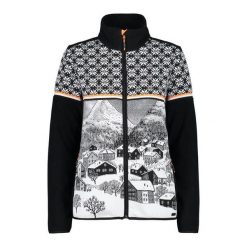 Bluza damska turystyczna CMP 31J1146. Czarne bluzy damskie CMP, m, bez wzorów, z materiału, sportowe, bez ramiączek, bez kaptura. Za 529.95 zł.
