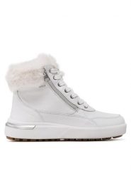 Geox Trzewiki D Dalyla B Abx A D26QSA 00046 C1000 Biały. Białe botki damskie Geox, bez wzorów, ze skóry, bez obcasa, na płaskiej podeszwie, bez zapięcia. Za 449.99 zł.