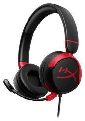 HyperX Cloud Mini Wired czarny. Czarne słuchawki dla graczy HYPERX. W wyprzedaży za 119.00 zł.