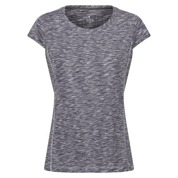 T-Shirt Damski Hyperdimension II. Szare t-shirty damskie Regatta, s, bez wzorów, sportowe, bez kołnierzyka, bez ramiączek. Za 82.99 zł.