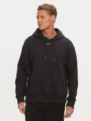 Calvin Klein Bluza Nano Logo K10K112871 Czarny Regular Fit. Czarne bluzy męskie Calvin Klein, m, bez wzorów, z bawełny, bez ramiączek, bez kaptura. Za 279.99 zł.