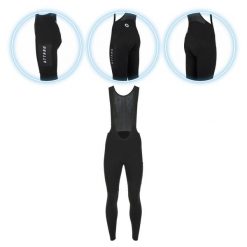 Spodnie rowerowe damskie ATTABO OFREE CARGO ocieplane. Czarne spodnie sportowe damskie ATTABO, bez wzorów, sportowe, rowerowe. Za 229.99 zł.